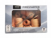 JTUL FIRESTARTERS 32 PCS BOX
