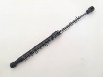 Gas spring with ball fittings