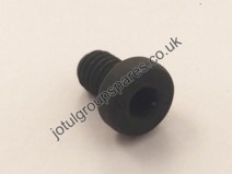 Screw for glass clips
