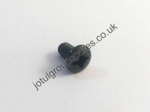 Screw Mach Oval Poz M6 X 12 Black