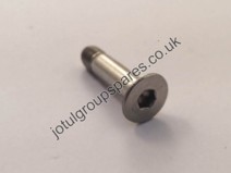 Screw countersunk M6x25 part thread 6mm