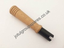 Wooden handle, complete