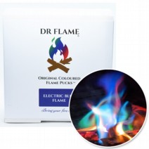 Coloured Flame Pellets  Electric Blue 500g